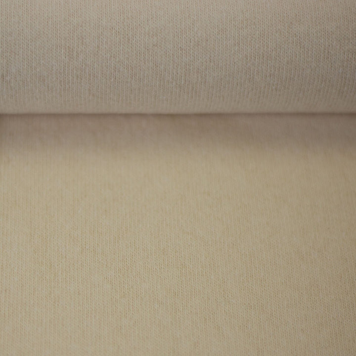 Strickstoff angeraut Bono meliert, naturweiß - 001010 Fadenwunsch 