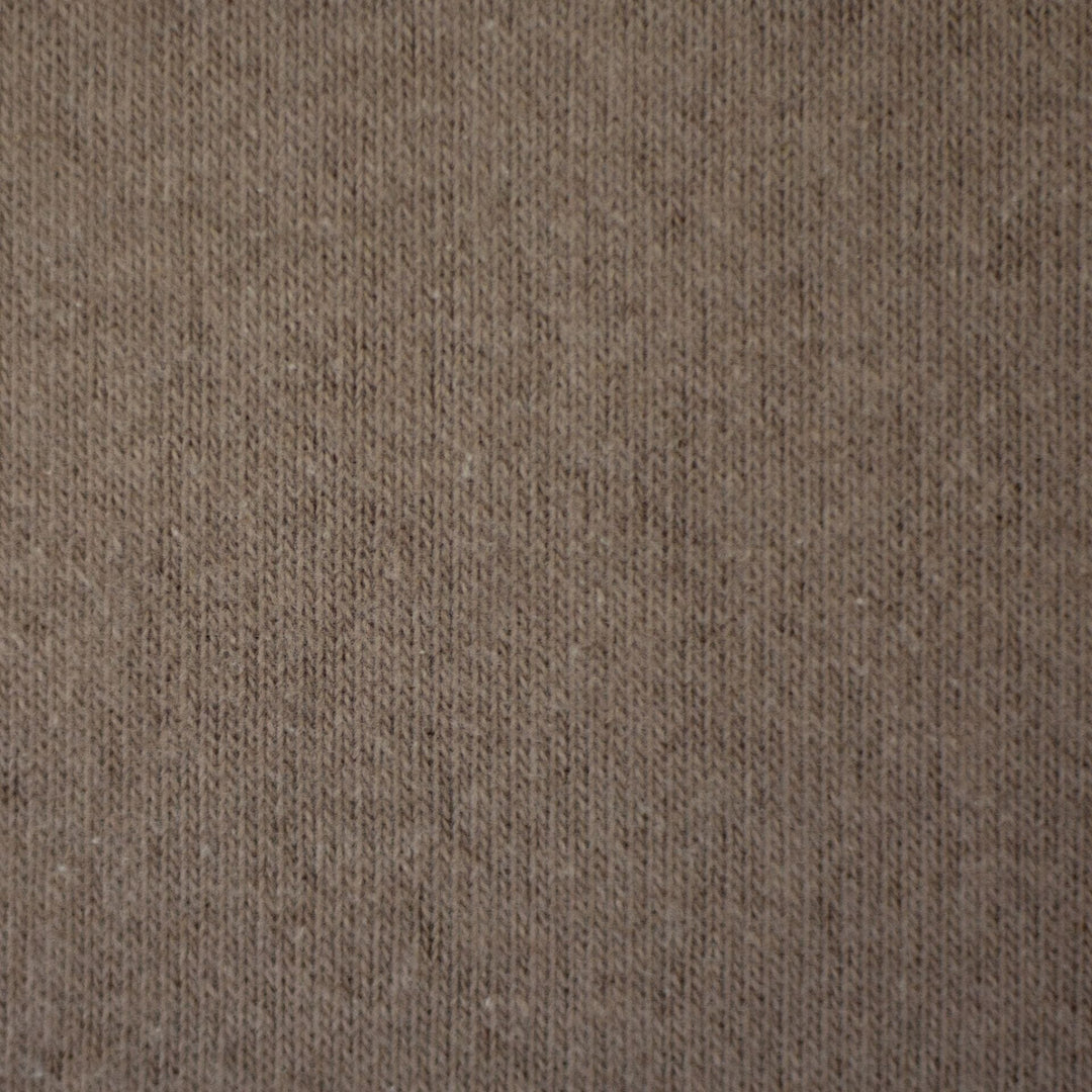 Strickstoff angeraut Bono meliert, camel - 001672 Fadenwunsch 