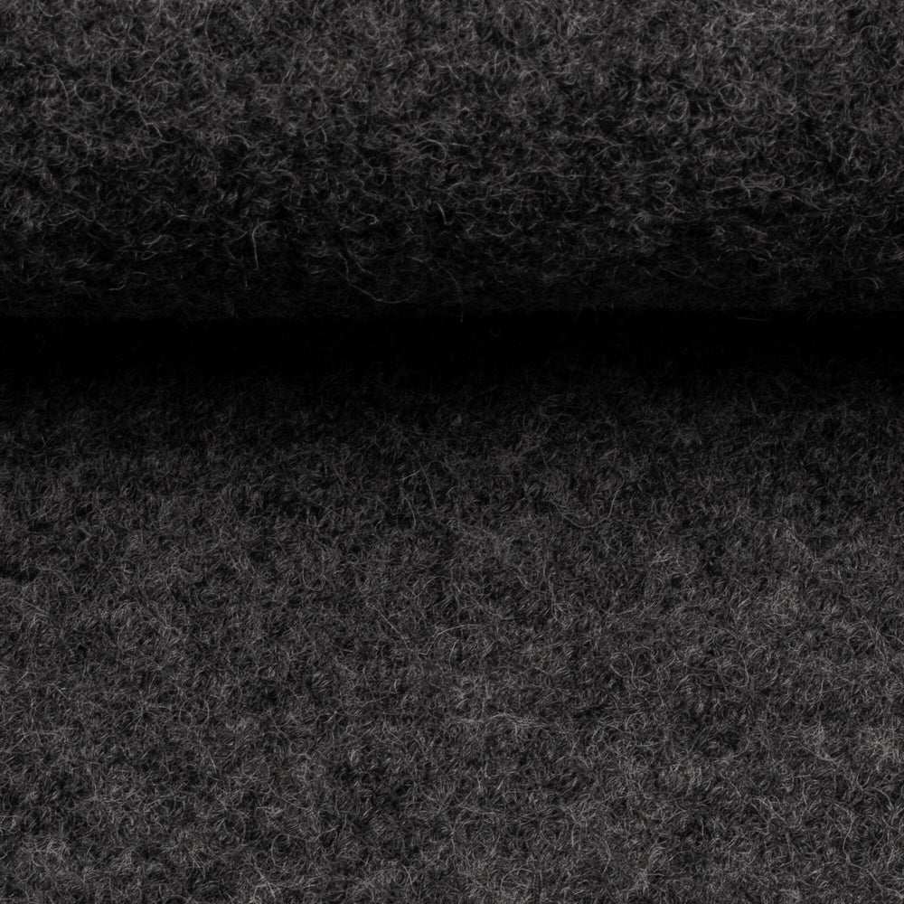 Walk | Wollstoff | Dunkelgrau Meliert 1285 Swafing 