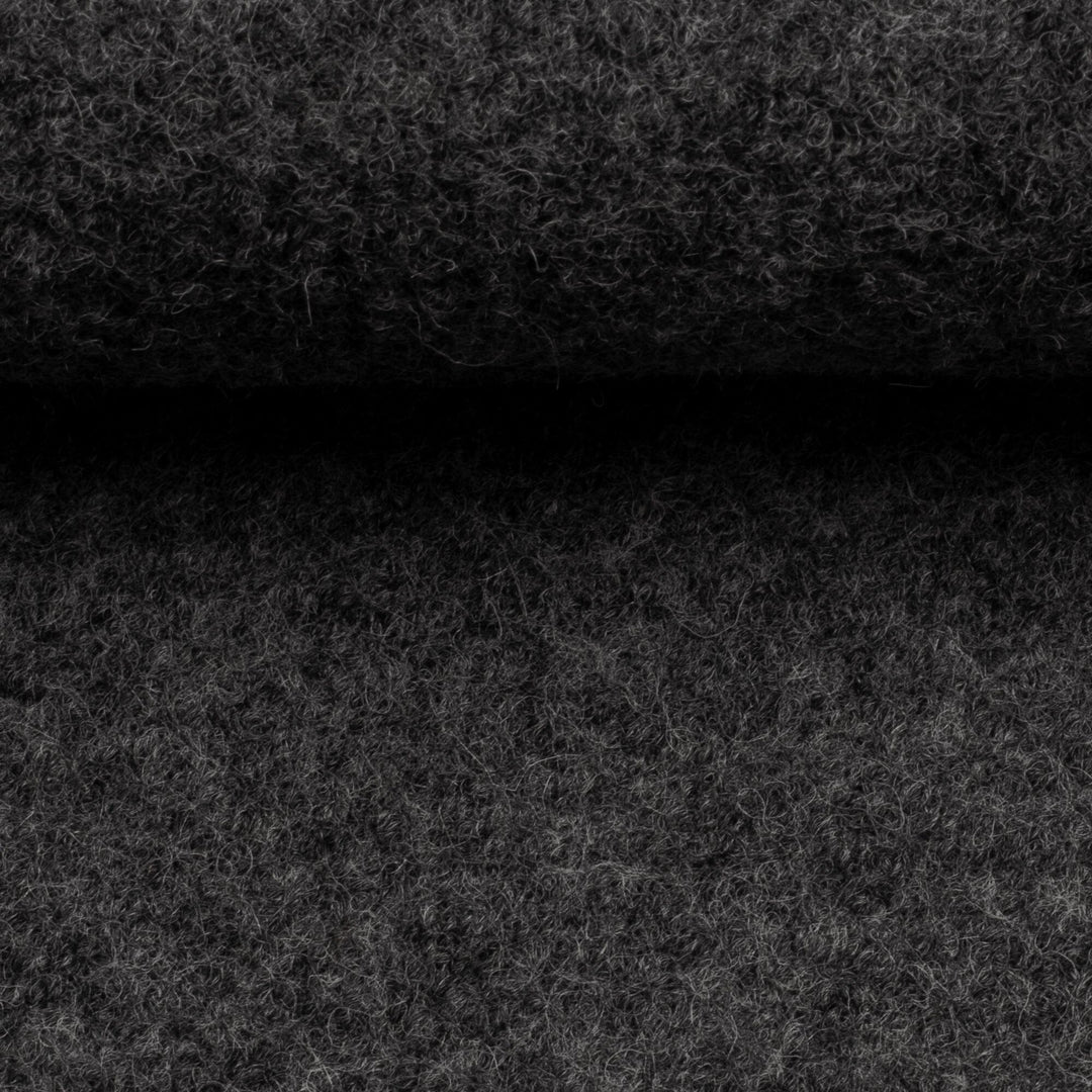 Walk | Wollstoff | Dunkelgrau Meliert 1285 Swafing 