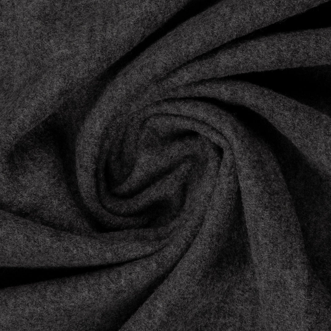 Walk | Wollstoff | Dunkelgrau Meliert 1285 Swafing 
