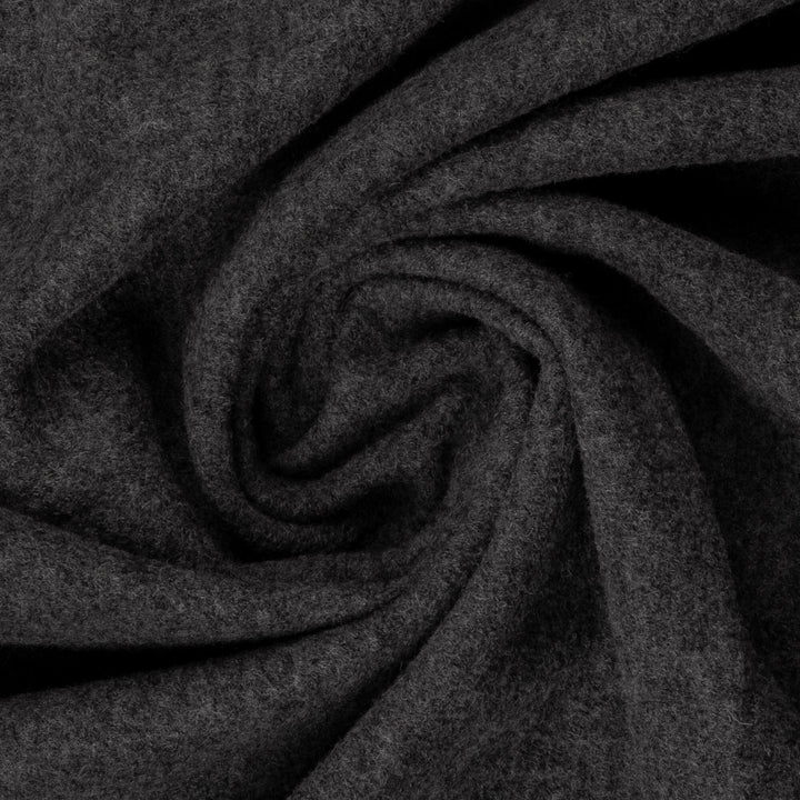 Walk | Wollstoff | Dunkelgrau Meliert 1285 Swafing 