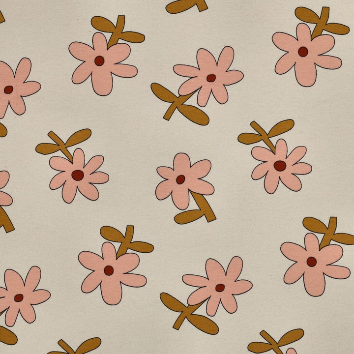 Bio Jersey Blumen - Natur | Jennifer Bouron Fadenwunsch 