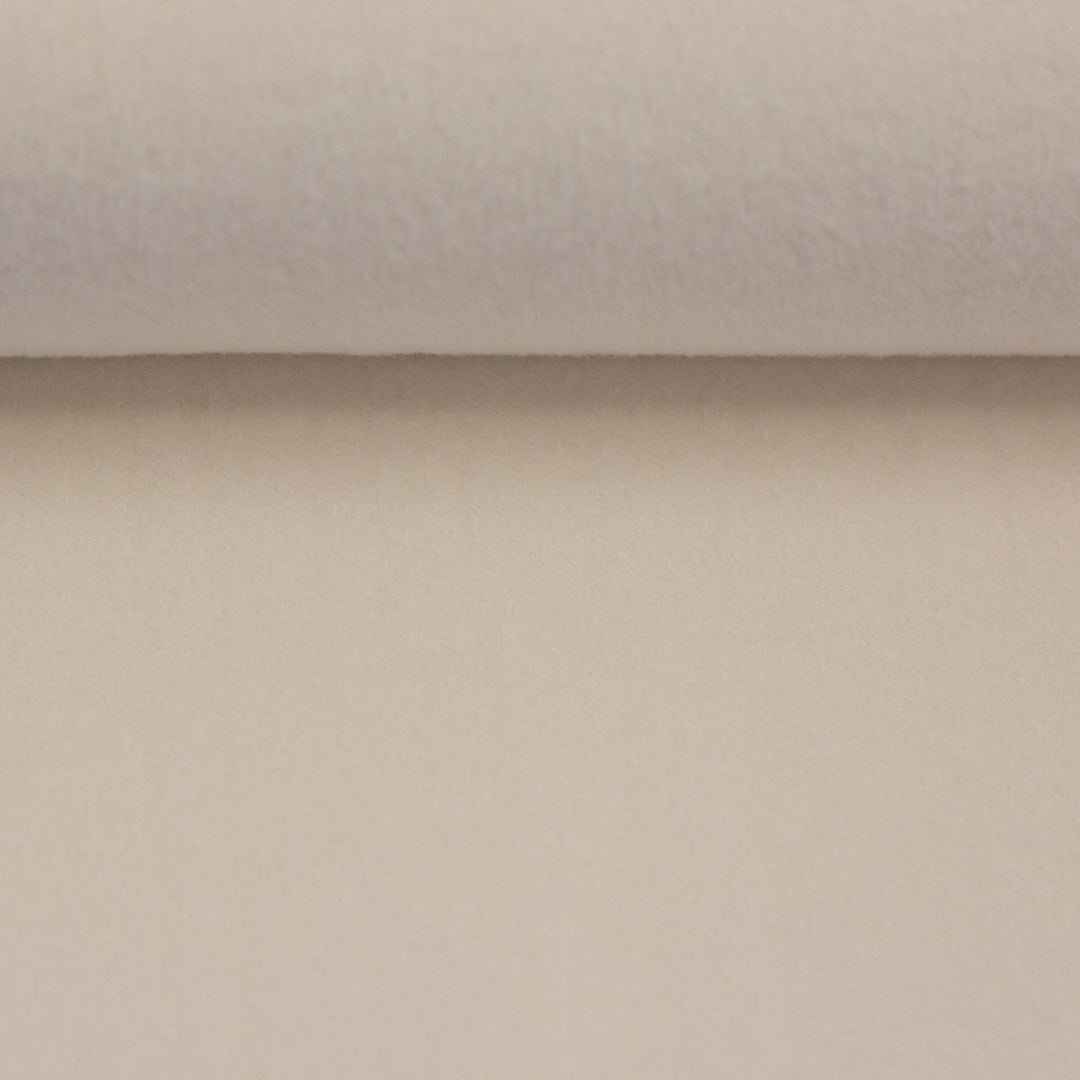 Baumwollfleece Creme hell 010 Swafing 