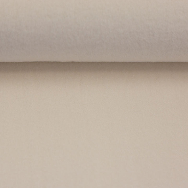 Baumwollfleece Creme hell 010 Swafing 
