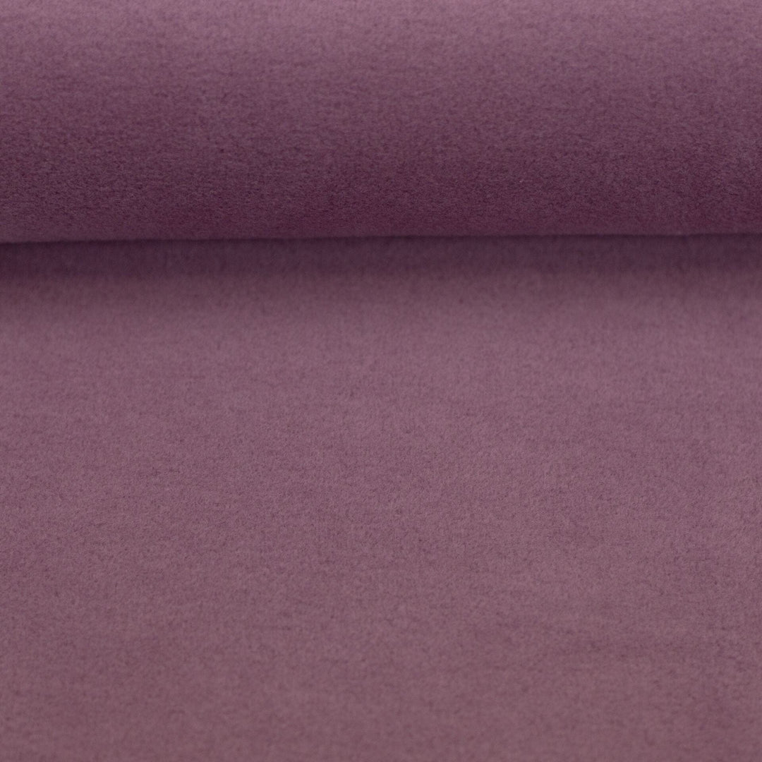 Baumwollfleece Altrosa dunkel 436 Swafing 