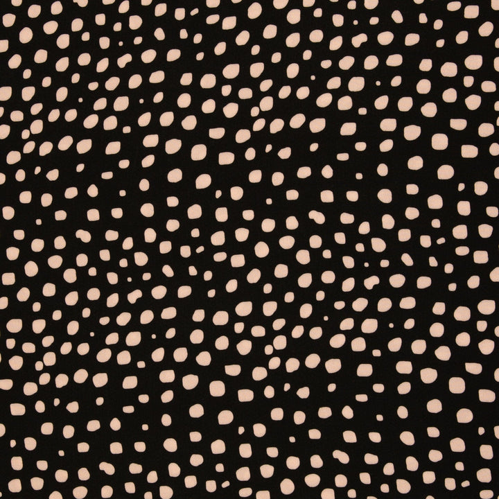 Viskose | Soft Dots | Schwarz Swafing 