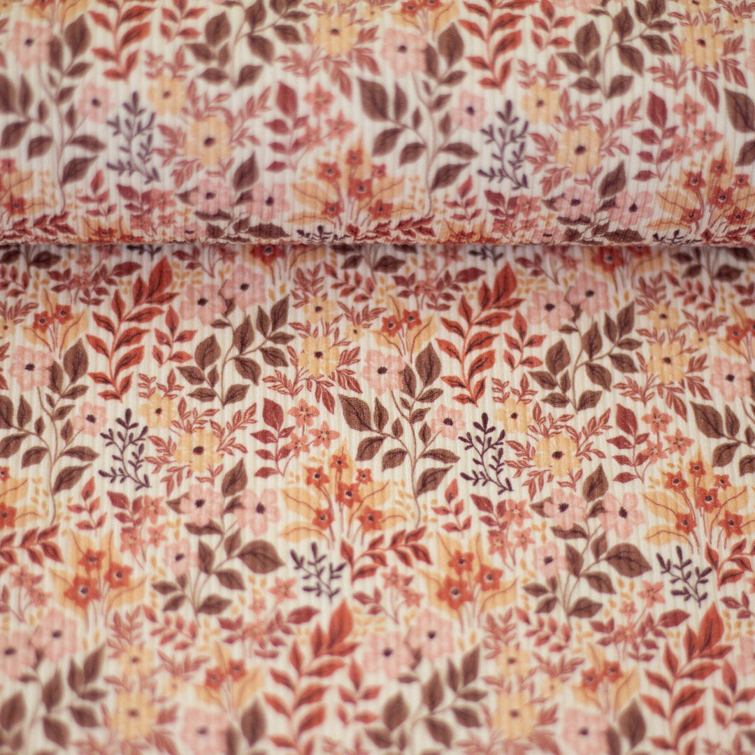 Rib-Jersey Mia "Blüten" Swafing 