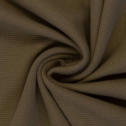 Waffeljersey Khaki Swafing 