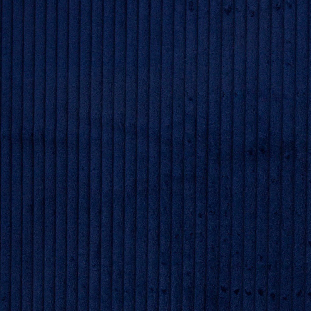 Samt uni Montevideo dunkelblau- 000596 Fadenwunsch 