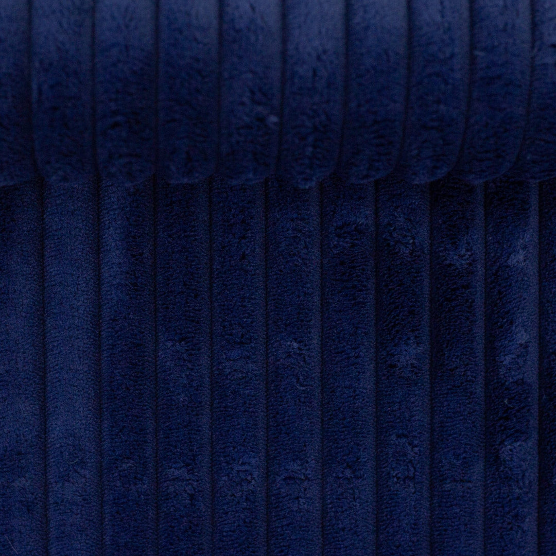 Samt uni Montevideo dunkelblau- 000596 Fadenwunsch 