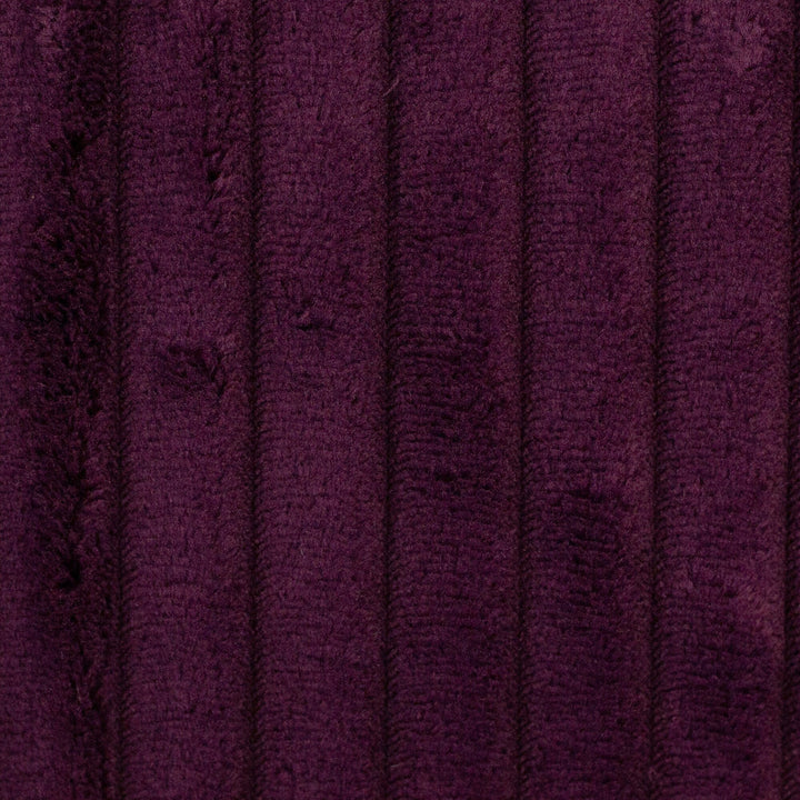 Samt uni Montevideo aubergine - 000938 Fadenwunsch 