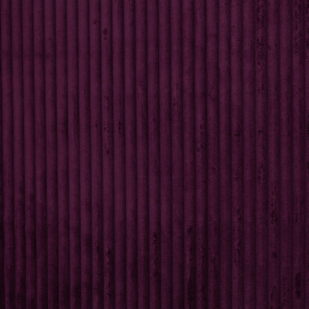 Samt uni Montevideo aubergine - 000938 Fadenwunsch 