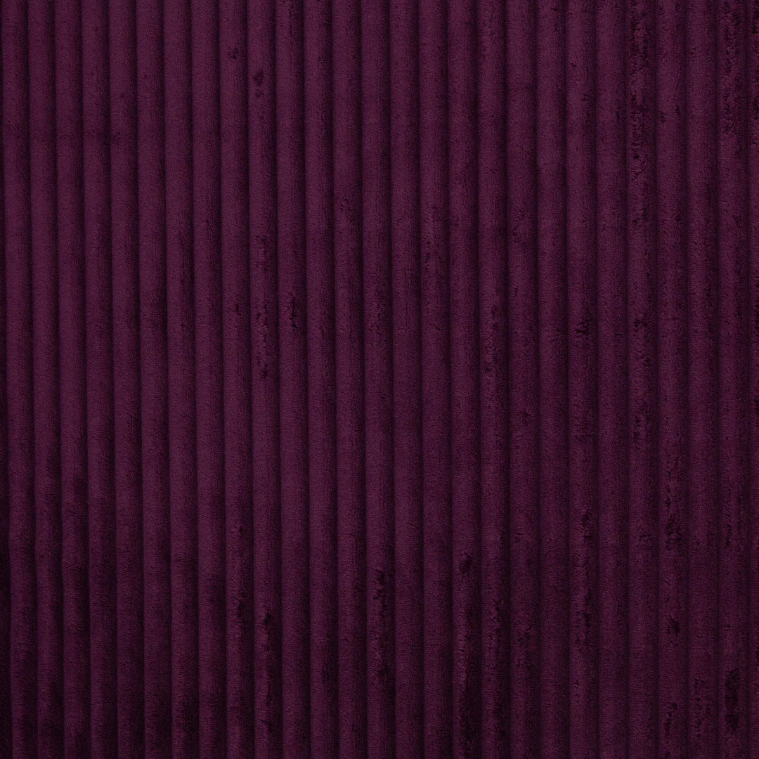 Samt uni Montevideo aubergine - 000938 Fadenwunsch 