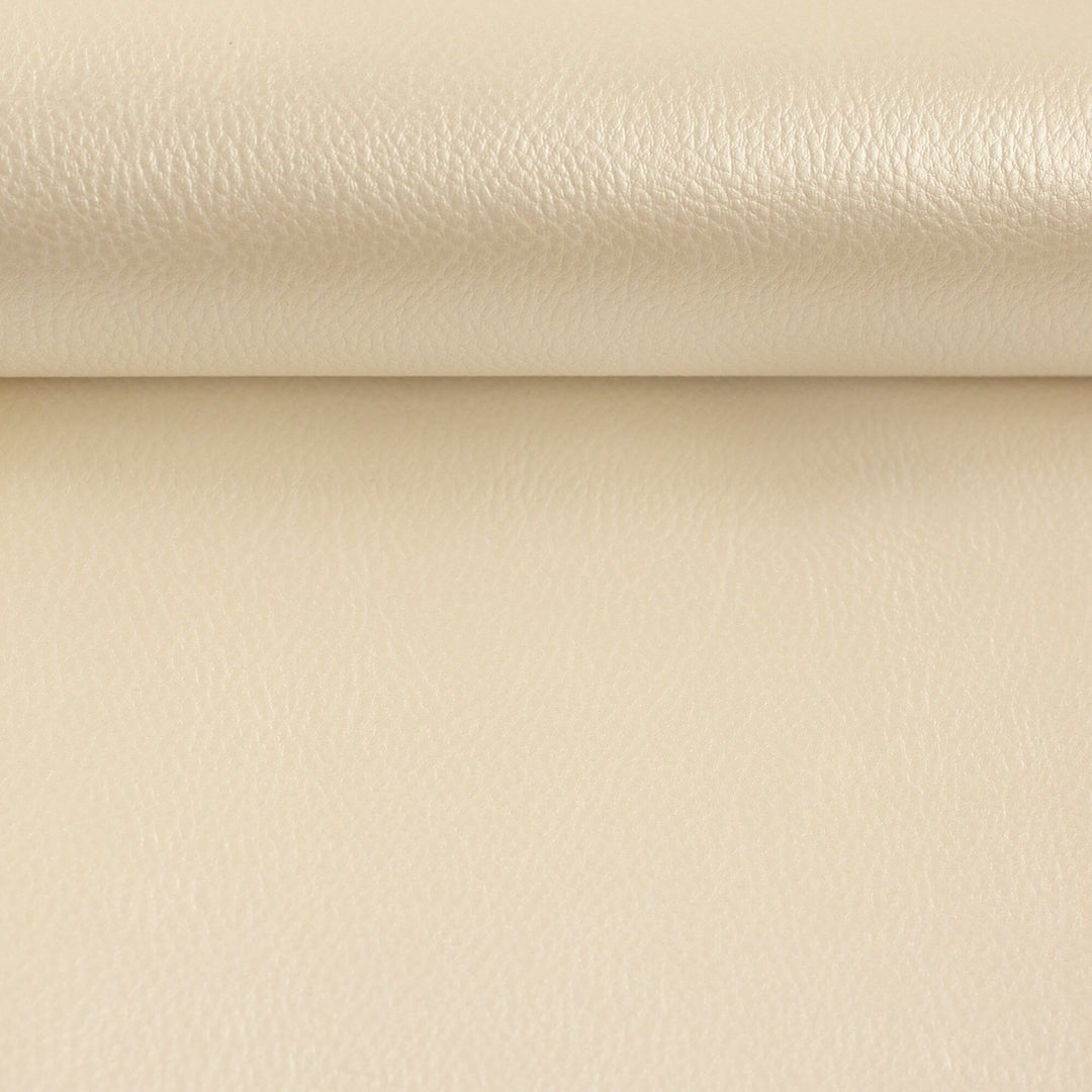 Kunstleder Rex-metallic - Cremeweiß 010 Fadenwunsch 