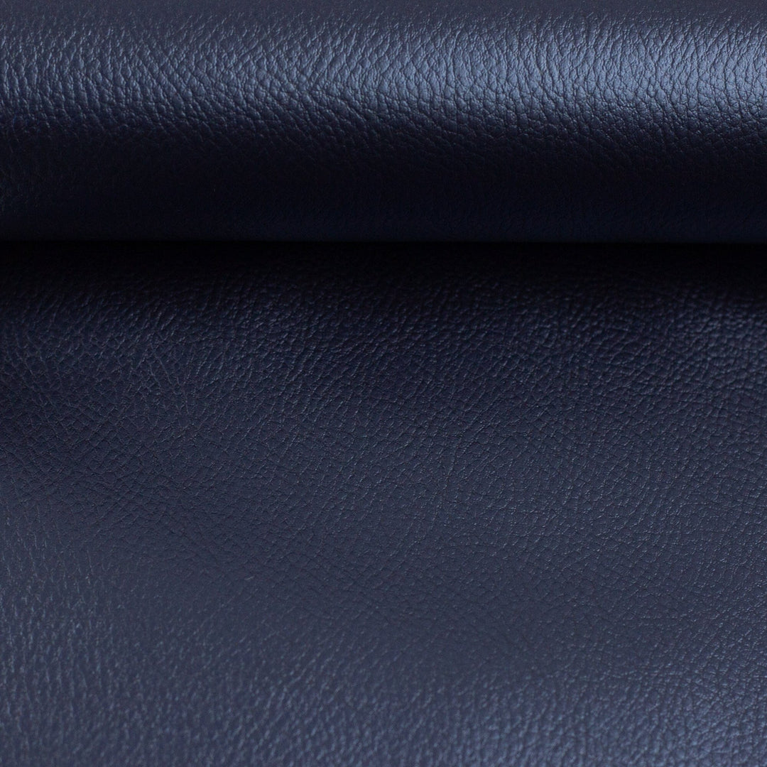 Kunstleder Rex-metallic - Dunkelblau 596 Fadenwunsch 