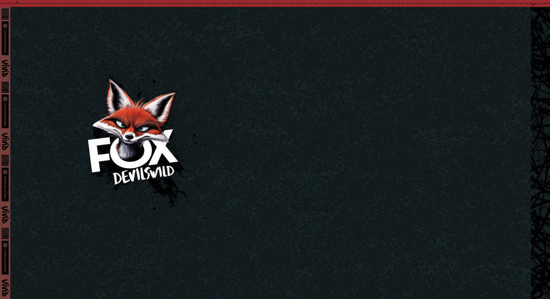 Panel French Terry - Fox Devils Wild von Thorsten Berger aus der Vivid Kollektion fadenwunsch 