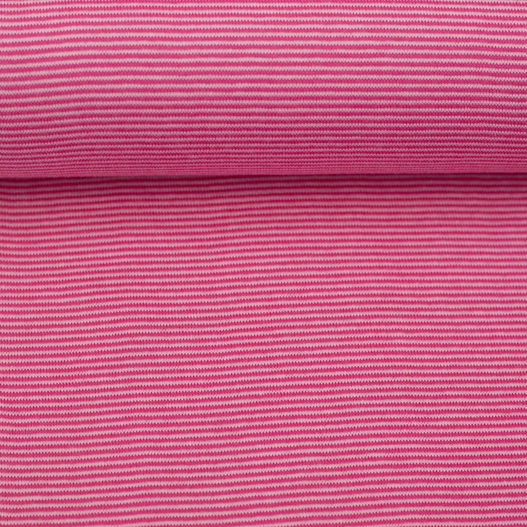 Bündchen Streifen Rosa - Erka Swafing 