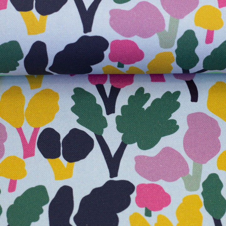 Canvas | In the Woods - Hellblau | Emjo Design Fadenwunsch 