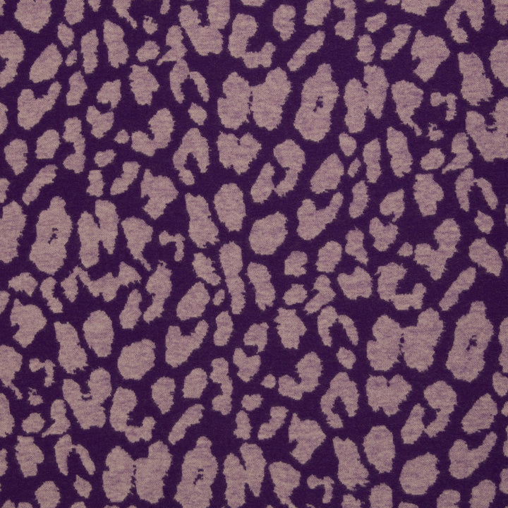 Jacquard-Jersey Emily | „Leo“ – Lavenda/Petunia