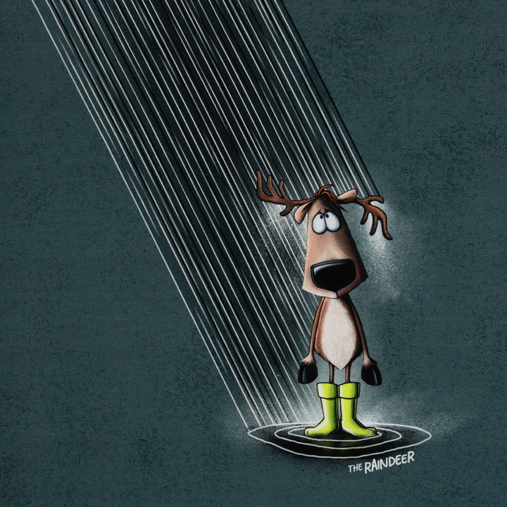 "Reindeer French Terry - von Thorsten Berger aus der Winter Moods Kollektion" fadenwunsch 