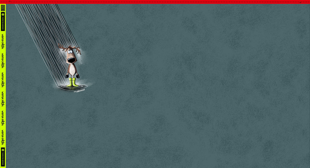 "Reindeer French Terry - von Thorsten Berger aus der Winter Moods Kollektion" fadenwunsch 