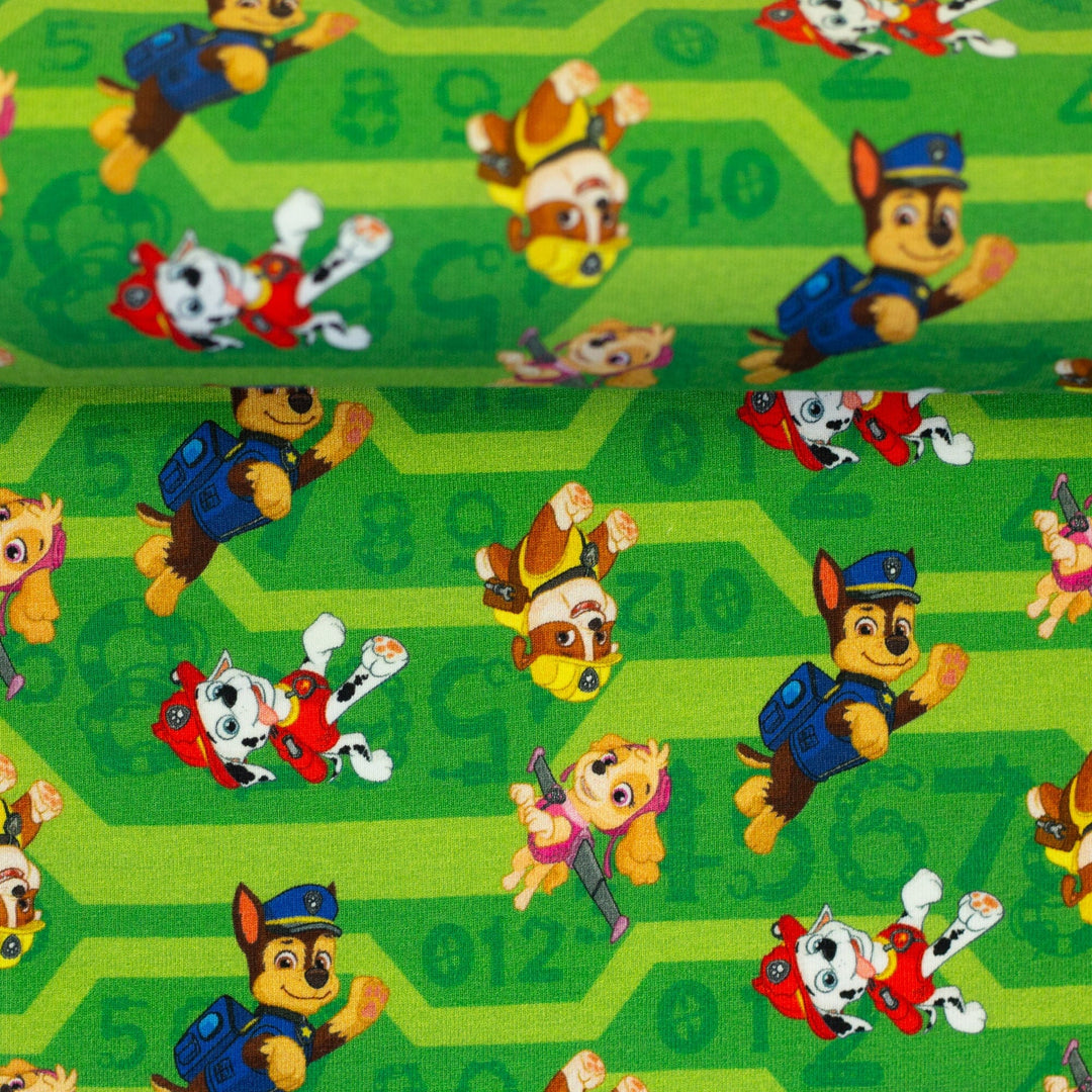 Jersey "Paw Patrol - Einsatz auf Grün" Swafing 