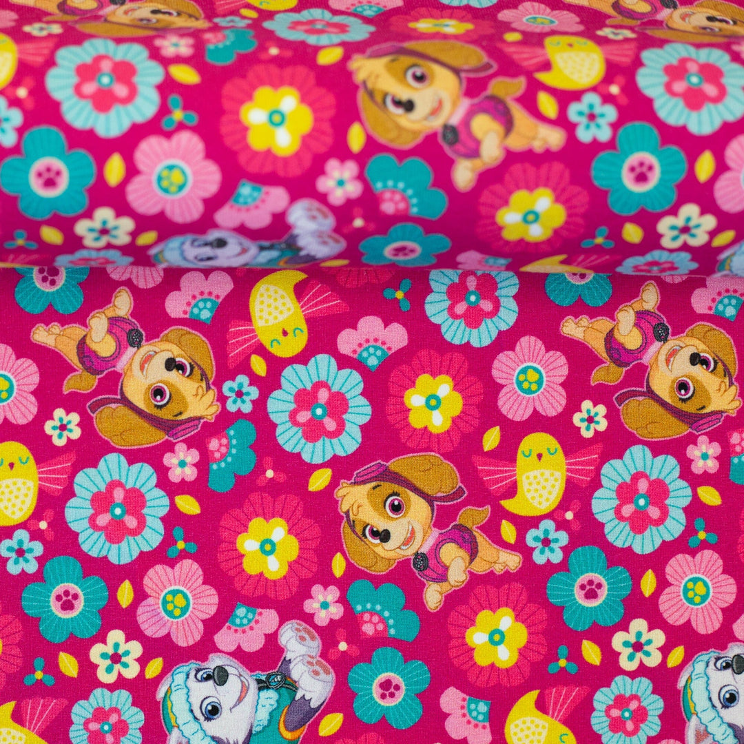 Jersey "Paw Patrol - Flowerpower mit Skye & Everest" Swafing 