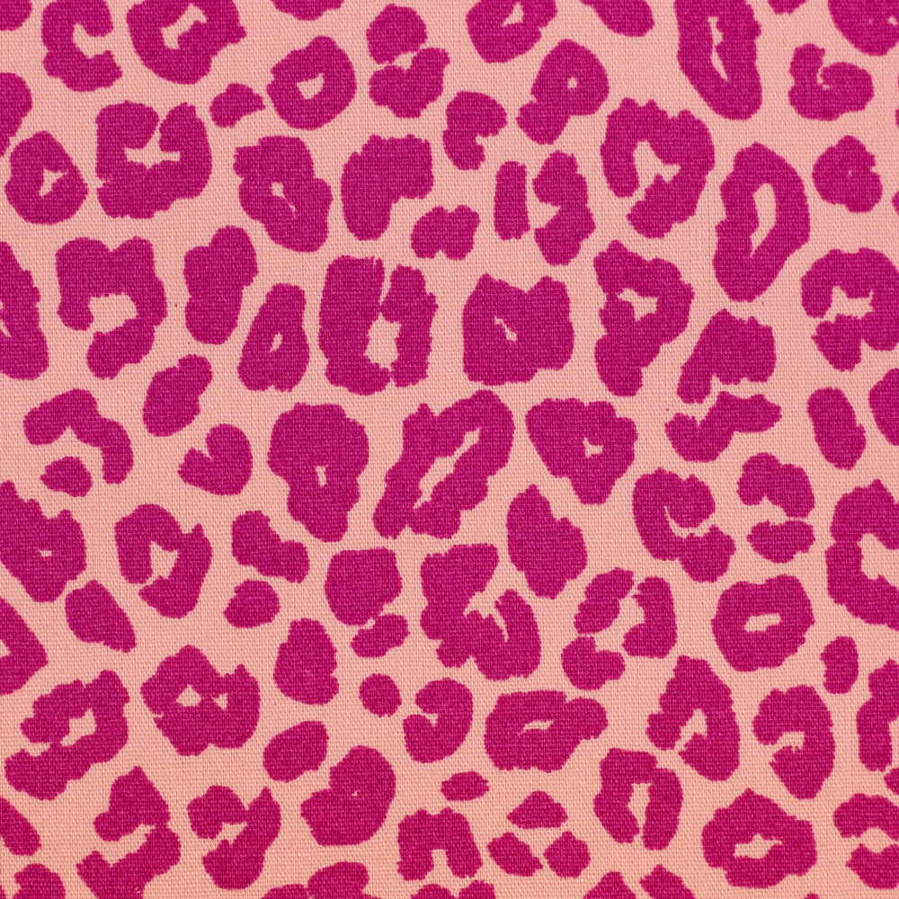 Baumwollwebware Leoni - Leo Rosa Erika Fadenwunsch 