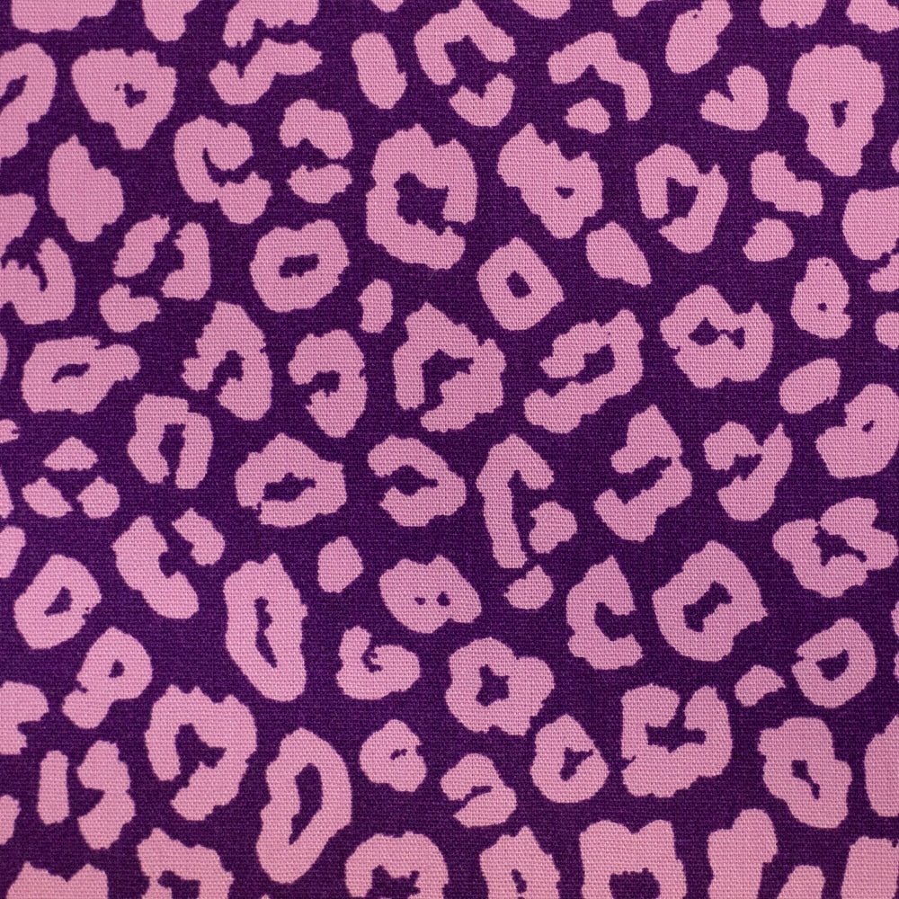 Baumwollwebware Leoni - Leo Lila Flieder Fadenwunsch 