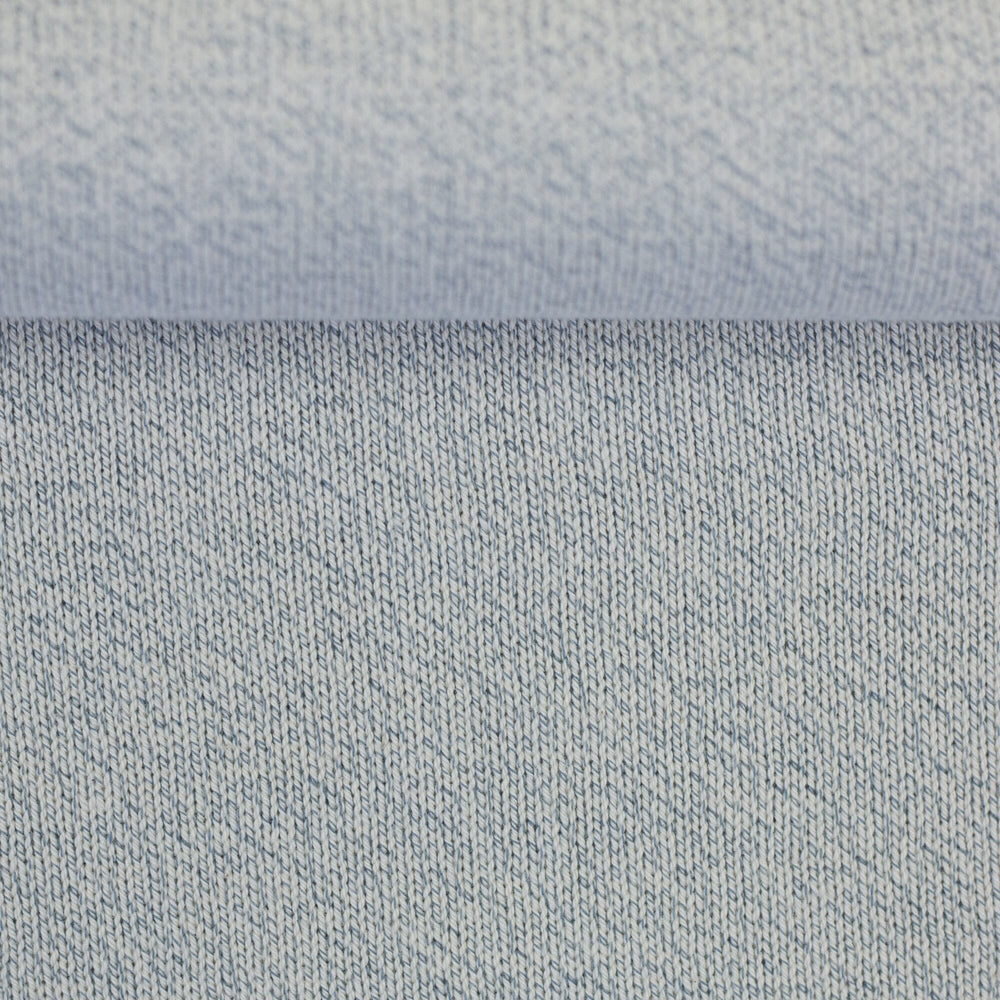 Grobstrick-Jersey Hellblau | Soft Knit Fadenwunsch 