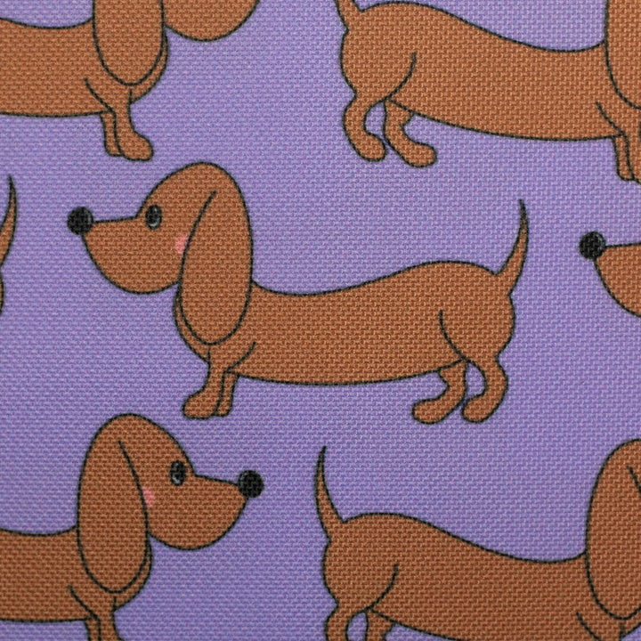 Oxfordgewebe wasserabweisend - Dackel Flieder | Cherry Picking Fadenwunsch 
