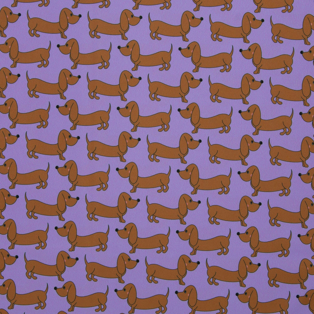 Oxfordgewebe wasserabweisend - Dackel Flieder | Cherry Picking Fadenwunsch 