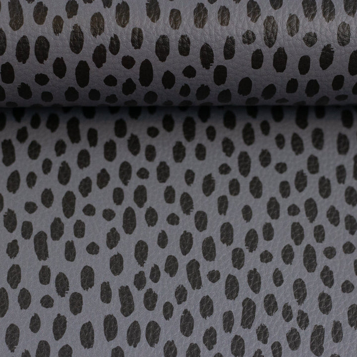 Kunstleder | Kunstleder Dots | Midnight Shadow Swafing 