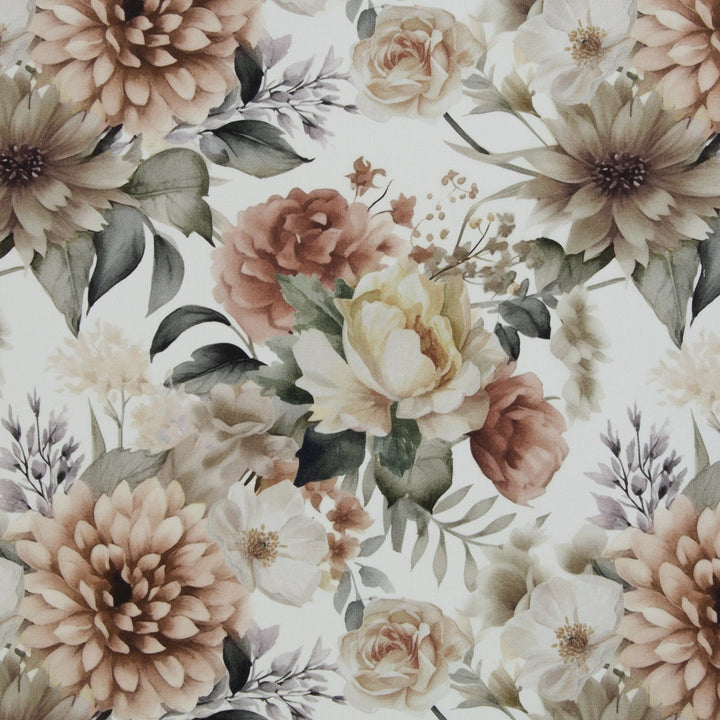 Baumwolle | Vintage Blossom Elegance Fadenwunsch 