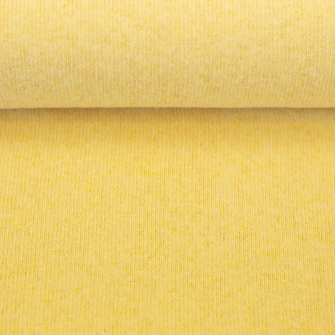 Strickstoff Bono - Vanillegelb meliert 1112