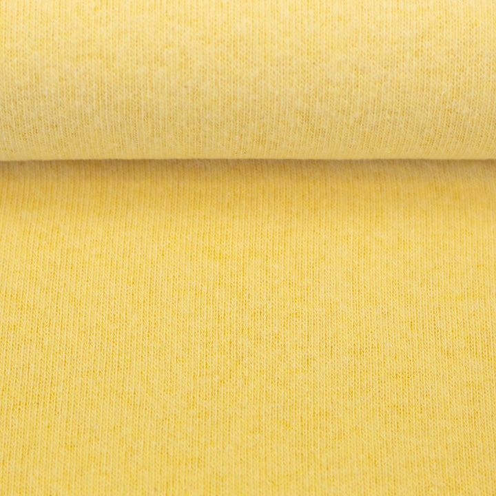 Strickstoff Bono - Vanillegelb meliert 1112