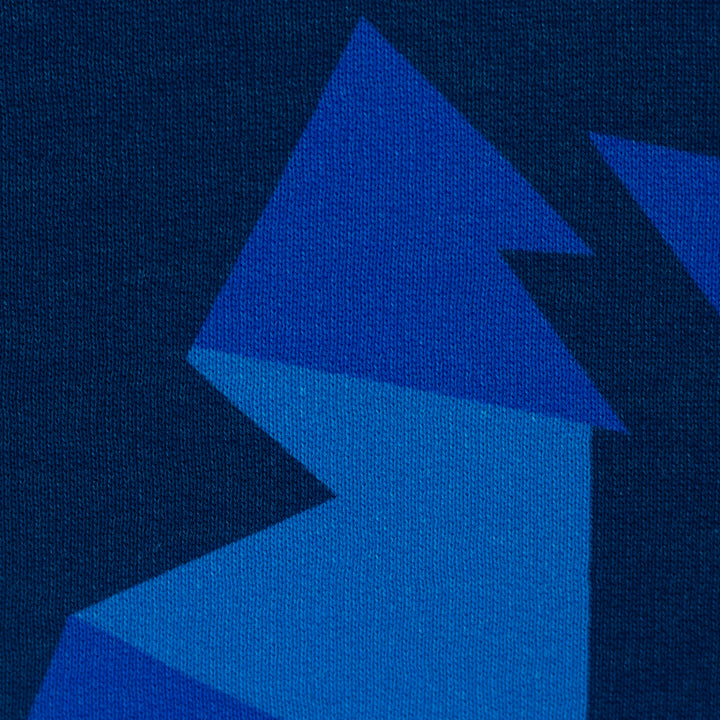 Wintersweat "Autumn Glow - Royalblau"
