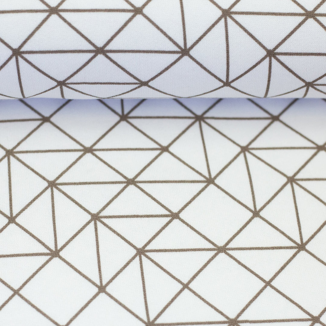 Wintersweat Aspen Lines – Naturweiß/Beige