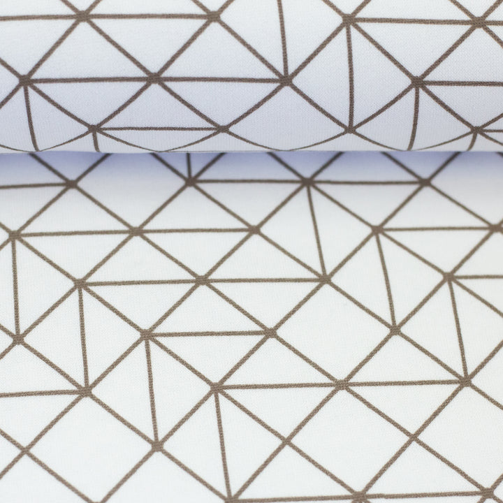 Wintersweat Aspen Lines – Naturweiß/Beige