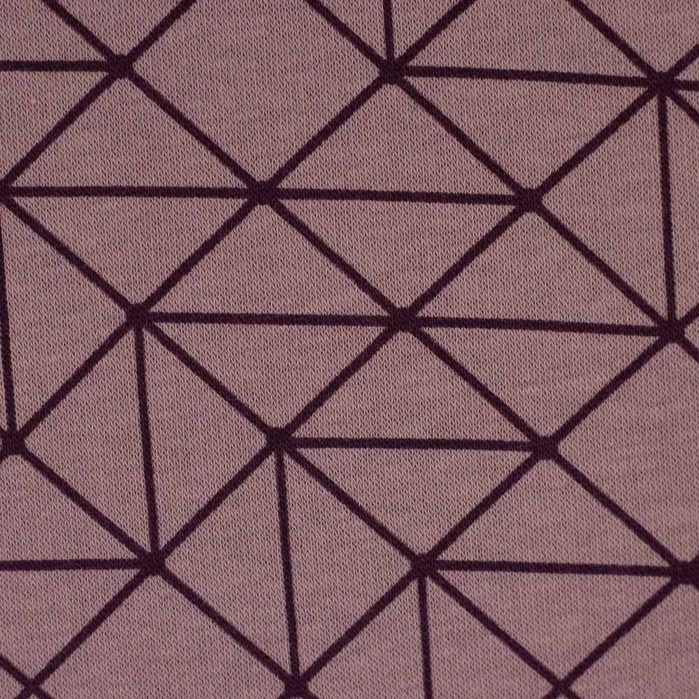 Wintersweat Aspen Lines – Altrosa/Bordeaux Fadenwunsch 