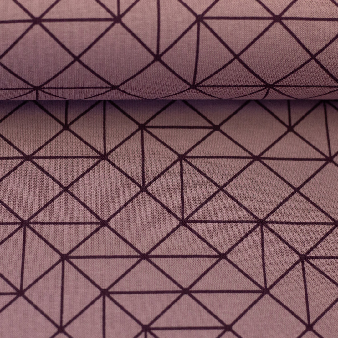 Wintersweat Aspen Lines – Altrosa/Bordeaux
