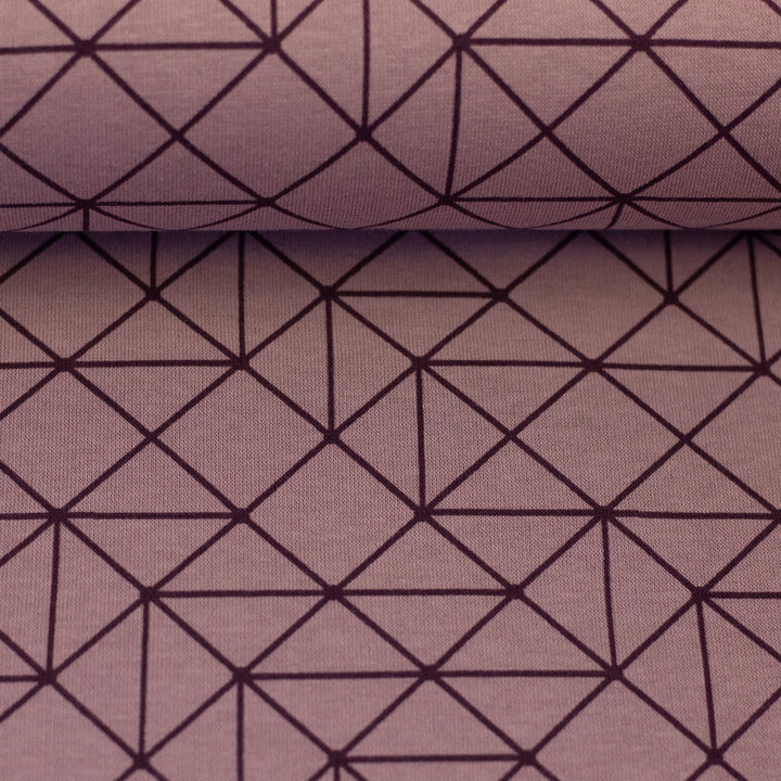 Wintersweat Aspen Lines – Altrosa/Bordeaux