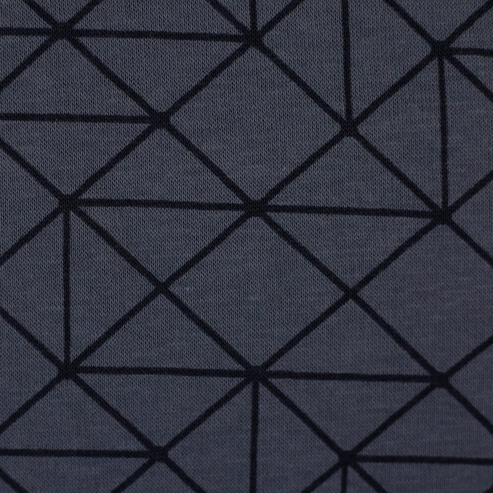 Wintersweat Aspen Lines – Jeansblau/Dunkelblau Fadenwunsch 