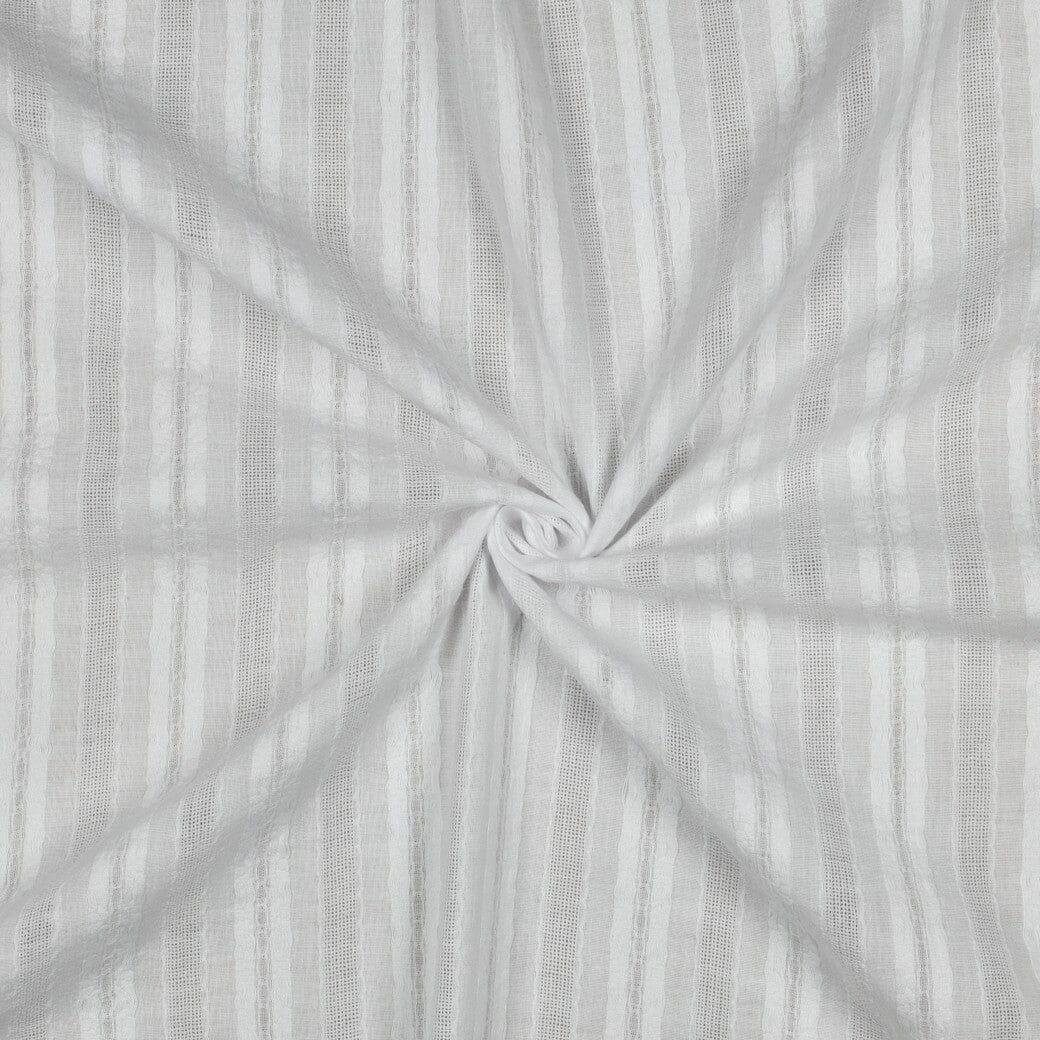 Baumwolle | Pure Lines – Weiß Fadenwunsch 