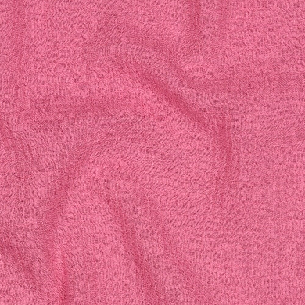 Musselin | Double Gauze | Candy Pink | Bio-Qualität Fadenwunsch 