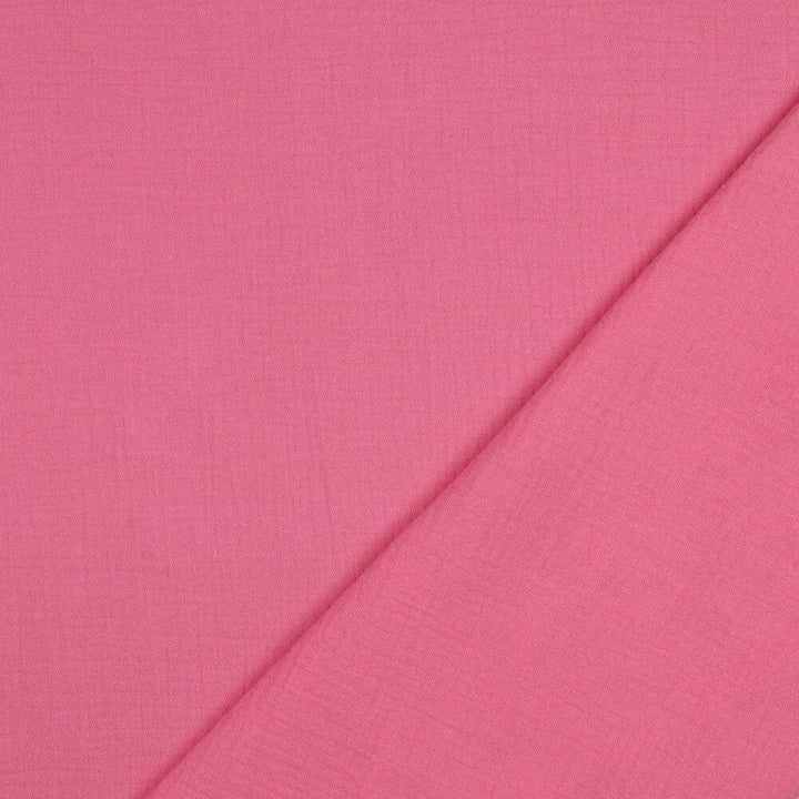 Musselin | Double Gauze | Candy Pink | Bio-Qualität Fadenwunsch 