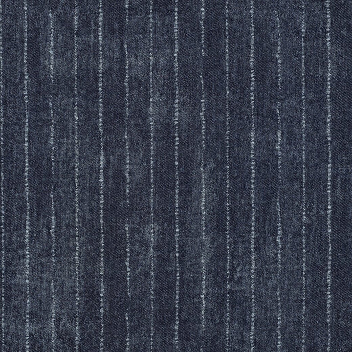 Denim Streifen Indigo – Jeansstoff mit feinen Nadelstreifen Poppy 