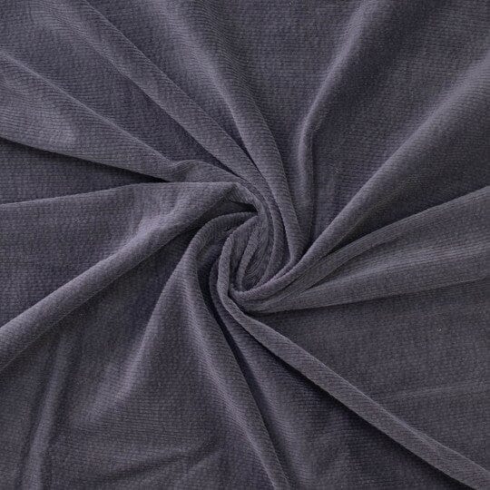 Feincord Stretch uni – Anthrazit Fadenwunsch 