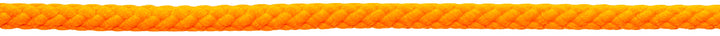 Kordel | 5 mm | 100 % Polyester – Neon Orange 693